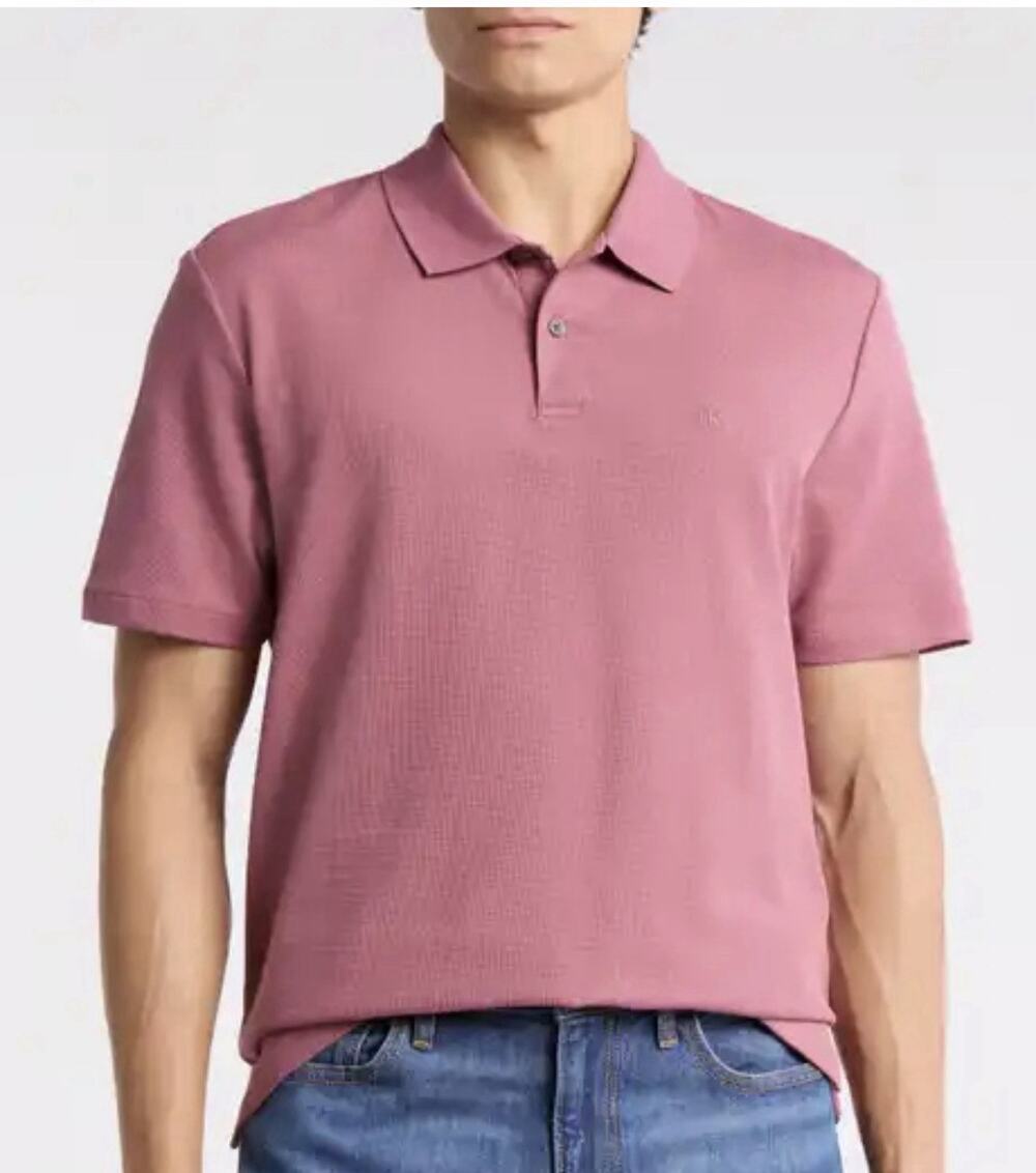 Tommy Bahama Mens XXL Pink Polo Shirt Pima Cotton Blend Short Sleeve New Tags